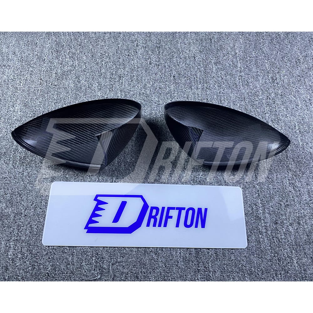 Dry Carbon Fiber Mirror Cap For Porsche 718 Cayman Boxster 2016-2018