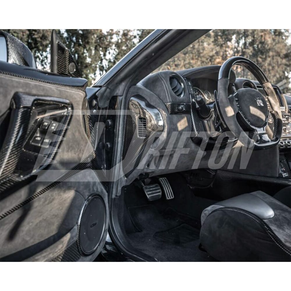 Forged Carbon Fiber Interiors Cover For Nissan R35 GTR 2008-2016