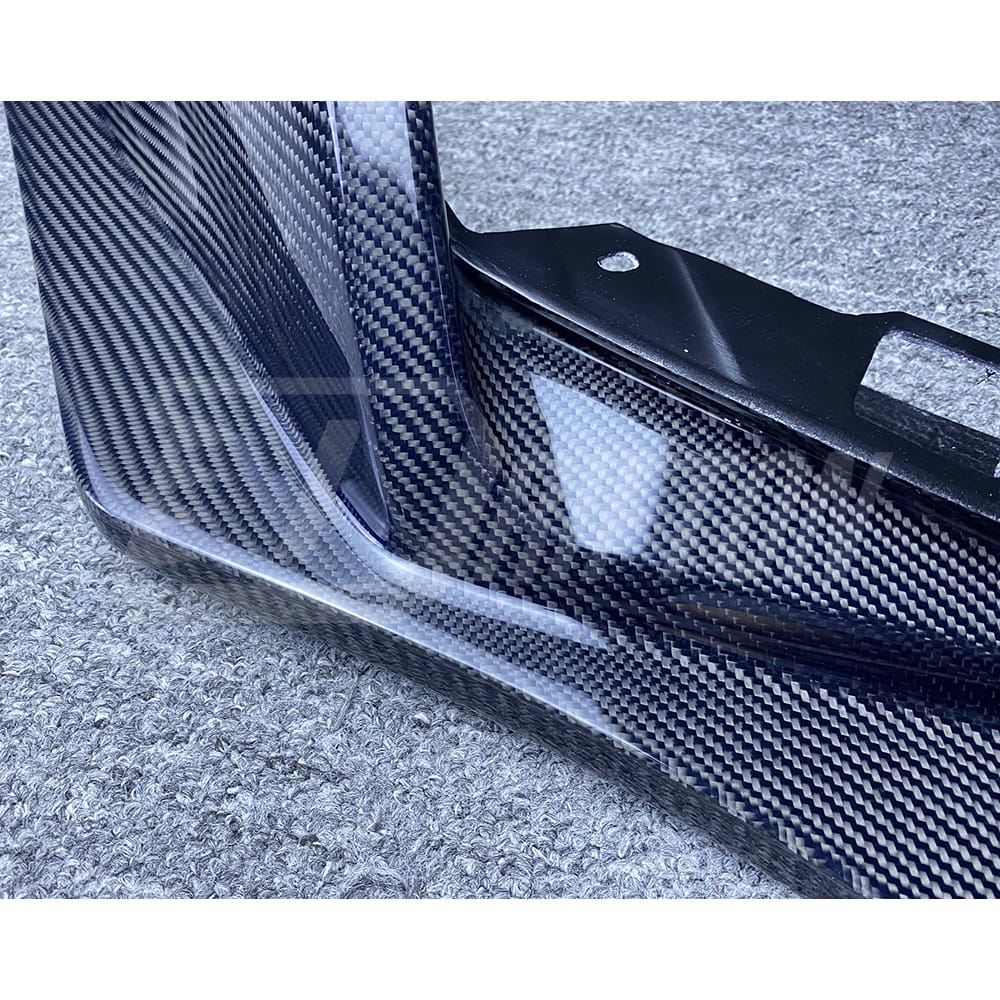 LB V1.5 Style Carbon Fiber Front Lip For Nissan R35 GTR 2017-2022