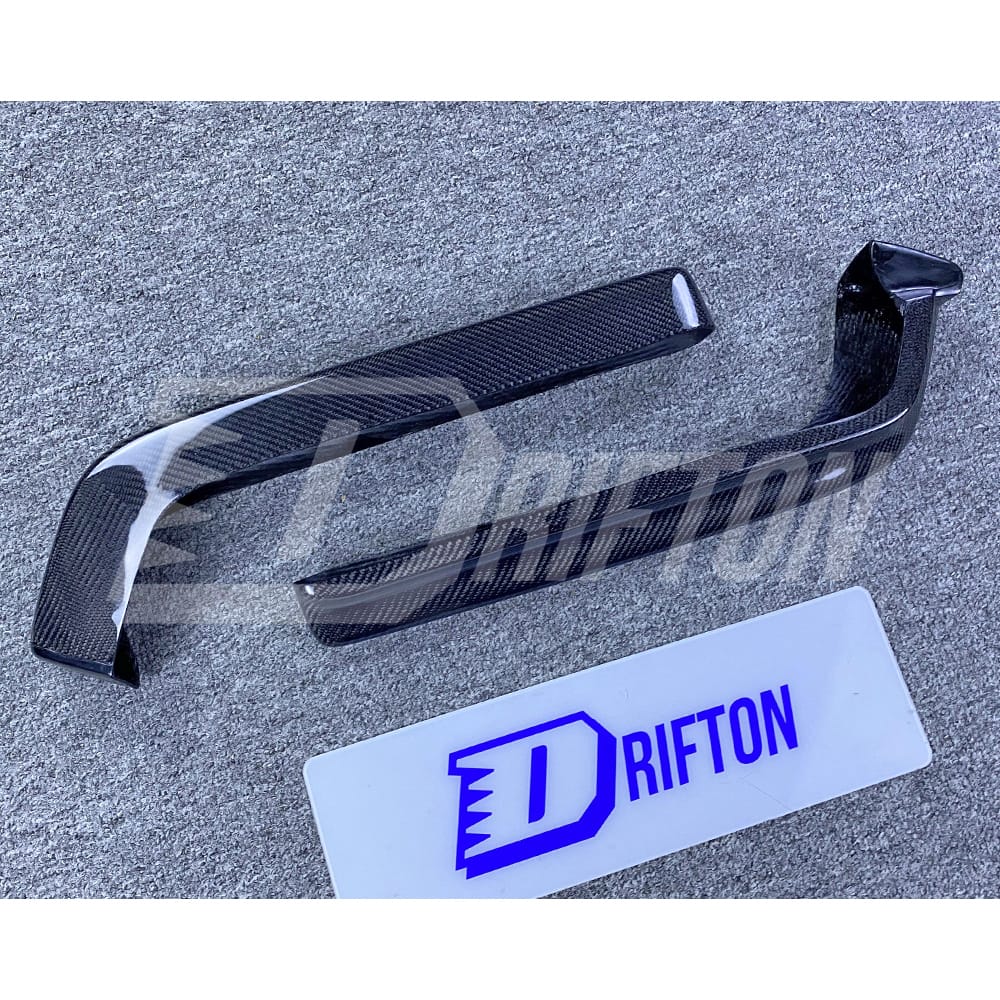 Contact us to get professional assistance & order. Features: &bull; High-tech production line(3D Scanning&rarr;3Ddesign&rarr;3D printing&rarr;CNC mold&rarr;Tests) &bull; High fitting accuracy &bull; Made by Real Carbon Fiber material &bull; 3K/6K/12K Plain/Twill/Forged Carbon Fiber Weave Finished Option &bull; Glossy & Matte Finishing, UV Protection From Fading &bull; Carefully Packaged by Carton Box with Wooden Frame &bull; Global shipping by air & sea &bull; Any products produce by DRIFTON will offer after-sales support & guarantee