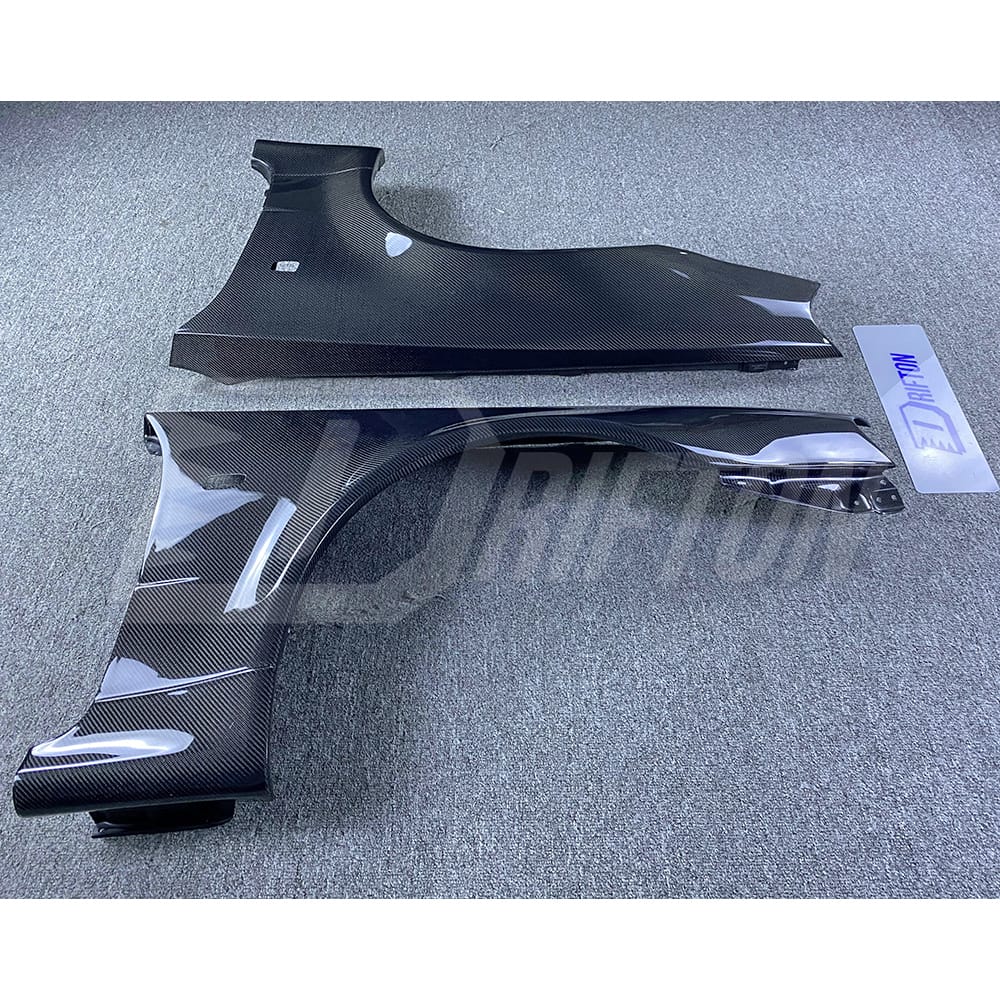 Contact us to get professional assistance & order. Features: &bull; High-tech production line(3D Scanning&rarr;3Ddesign&rarr;3D printing&rarr;CNC mold&rarr;Tests) &bull; High fitting accuracy &bull; Made by Real Carbon Fiber material &bull; 3K/6K/12K Plain/Twill/Forged Carbon Fiber Weave Finished Option &bull; Glossy & Matte Finishing, UV Protection From Fading &bull; Carefully Packaged by Carton Box with Wooden Frame &bull; Global shipping by air & sea &bull; Any products produce by DRIFTON will offer after-sales support & guarantee