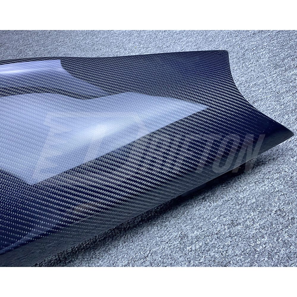 Contact us to get professional assistance & order. Features: &bull; High-tech production line(3D Scanning&rarr;3Ddesign&rarr;3D printing&rarr;CNC mold&rarr;Tests) &bull; High fitting accuracy &bull; Made by Real Carbon Fiber material &bull; 3K/6K/12K Plain/Twill/Forged Carbon Fiber Weave Finished Option &bull; Glossy & Matte Finishing, UV Protection From Fading &bull; Carefully Packaged by Carton Box with Wooden Frame &bull; Global shipping by air & sea &bull; Any products produce by DRIFTON will offer after-sales support & guarantee