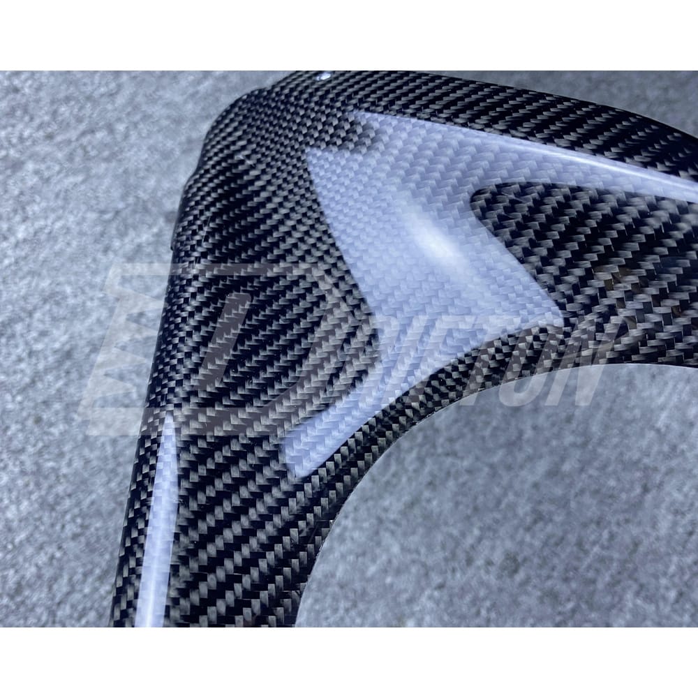 OEM Style Carbon Fiber Exhaust Surround Trim For Nissan R35 GTR 2008-2016