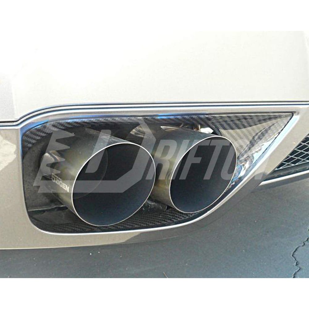 OEM Style Carbon Fiber Exhaust Surround Trim For Nissan R35 GTR 2008-2016
