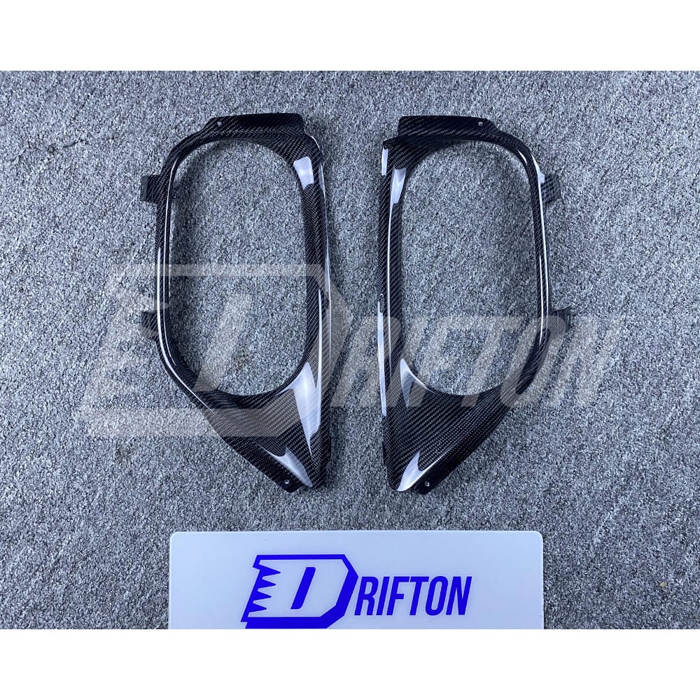 OEM Style Carbon Fiber Exhaust Surround Trim For Nissan R35 GTR 2008-2016