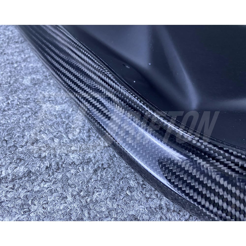 OEM Style Carbon Fiber Front Bumper Bottom Lip For Nissan R34 GTR 1998-2002