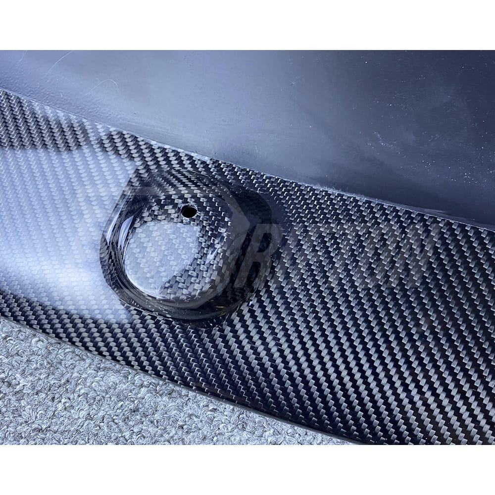 OEM Style Carbon Fiber Front Bumper Bottom Lip For Nissan R34 GTR 1998-2002