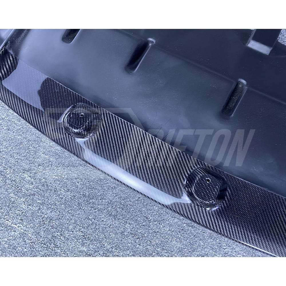 OEM Style Carbon Fiber Front Bumper Bottom Lip For Nissan R34 GTR 1998-2002