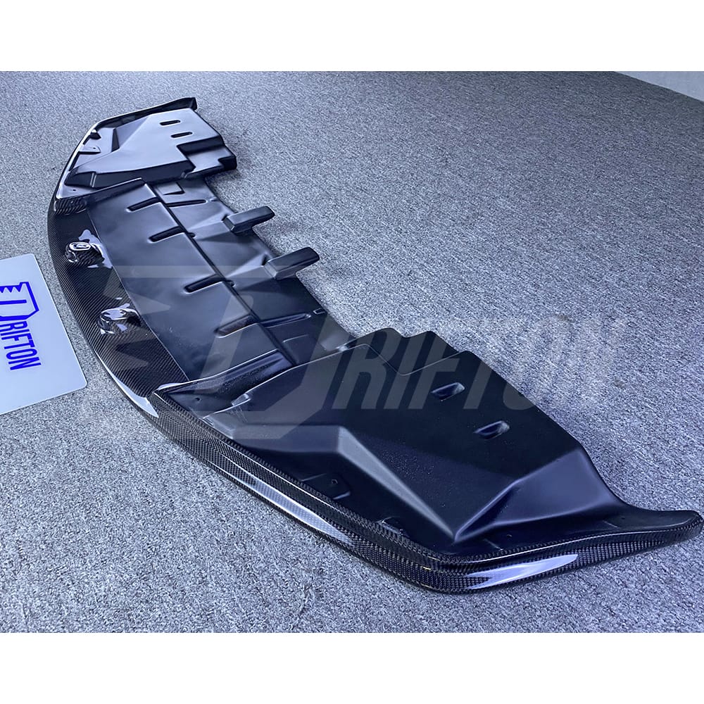 OEM Style Carbon Fiber Front Bumper Bottom Lip For Nissan R34 GTR 1998-2002