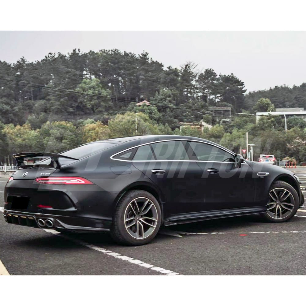 Paktechz Style Dry Carbon Fiber Rear Diffuser For Mercedes Benz AMG GT53 2019-2022