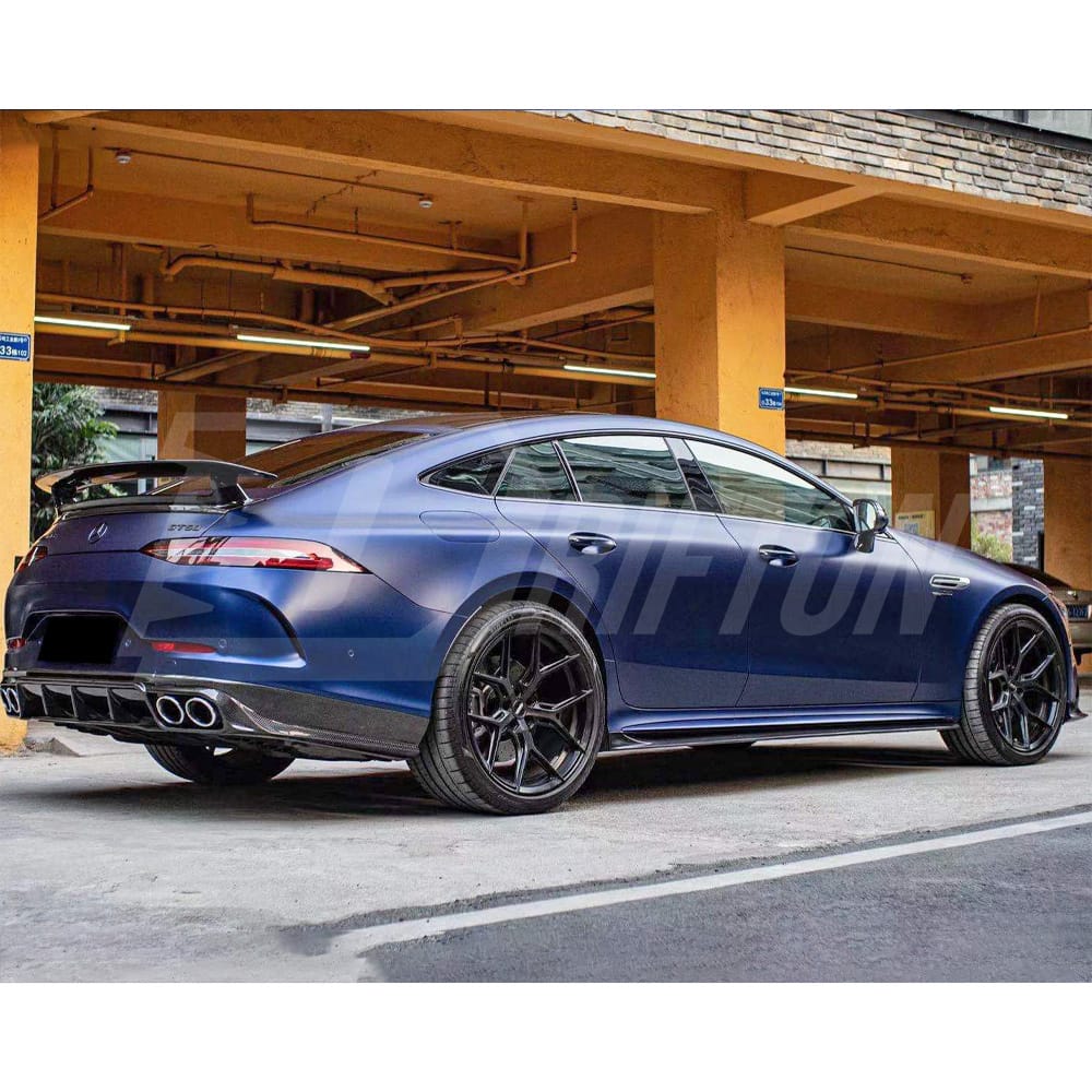 Paktechz Style Dry Carbon Fiber Rear Diffuser For Mercedes Benz AMG GT53 2019-2022