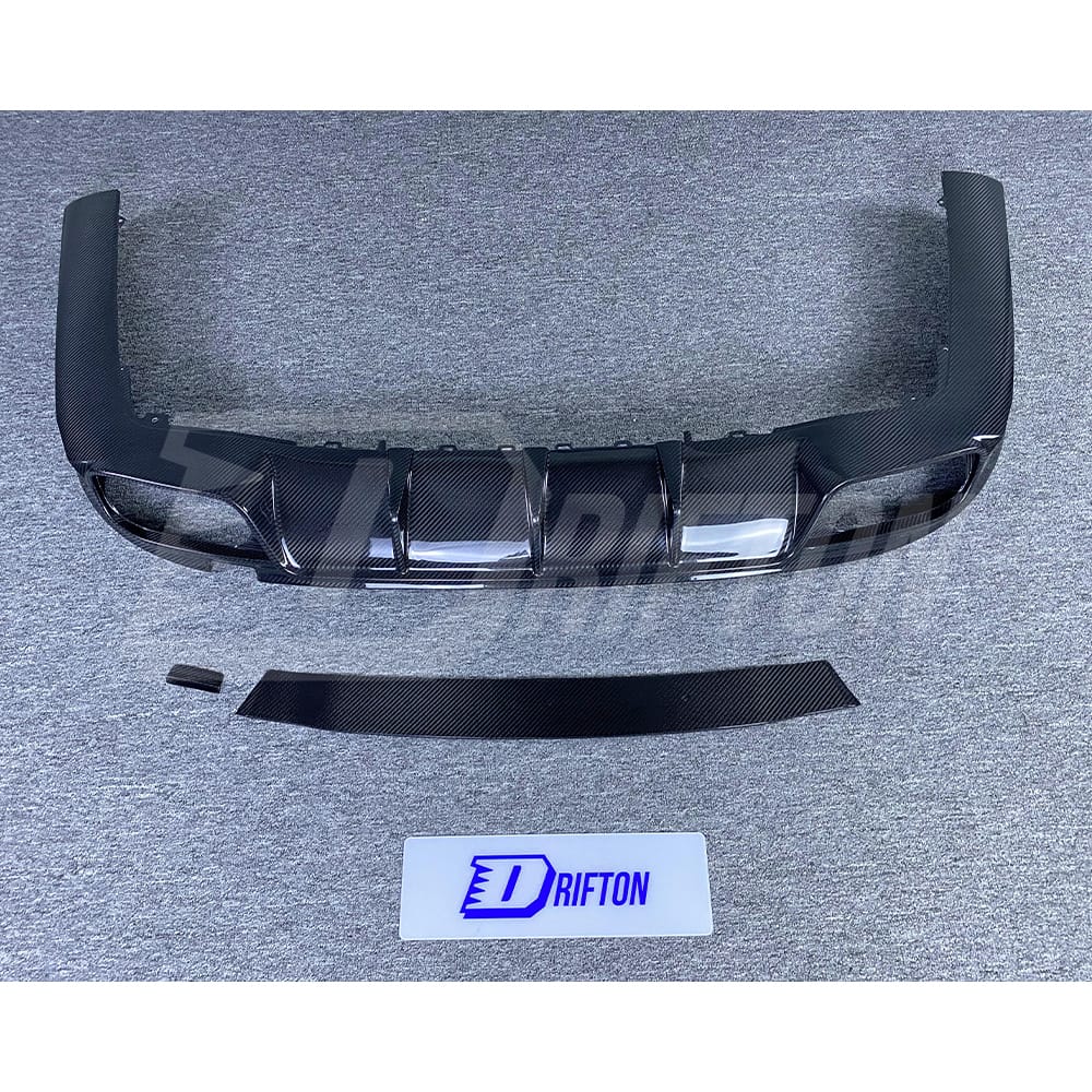 Paktechz Style Dry Carbon Fiber Rear Diffuser For Mercedes Benz AMG GT53 2019-2022