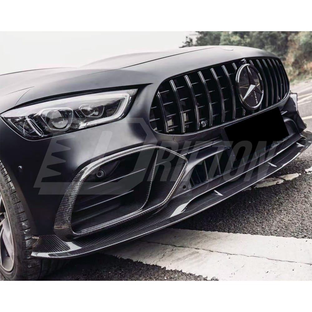 Paktechz Style Dry Carbon Fiber Rear Diffuser For Mercedes Benz AMG GT53 2019-2022
