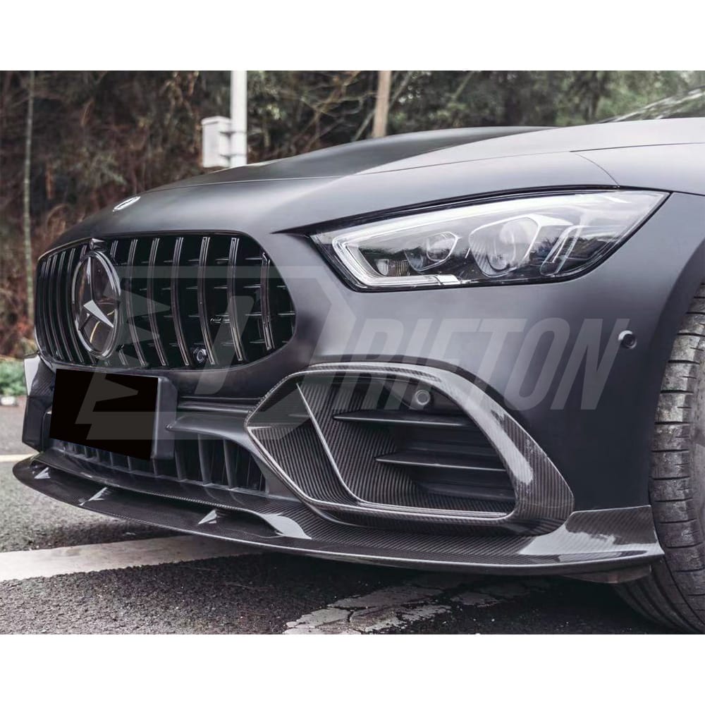 Paktechz Style Dry Carbon Fiber Rear Diffuser For Mercedes Benz AMG GT53 2019-2022