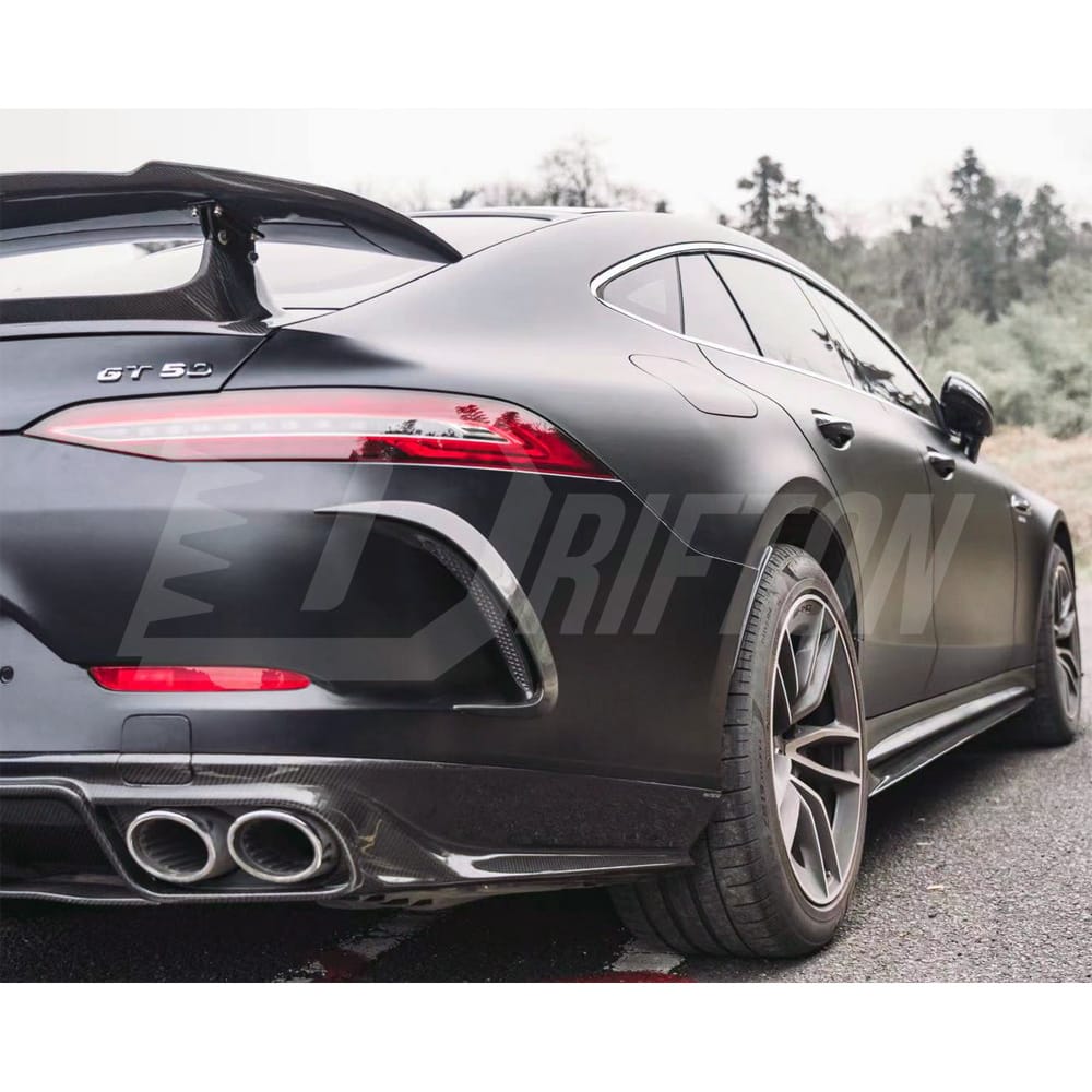 Paktechz Style Dry Carbon Fiber Rear Diffuser For Mercedes Benz AMG GT53 2019-2022