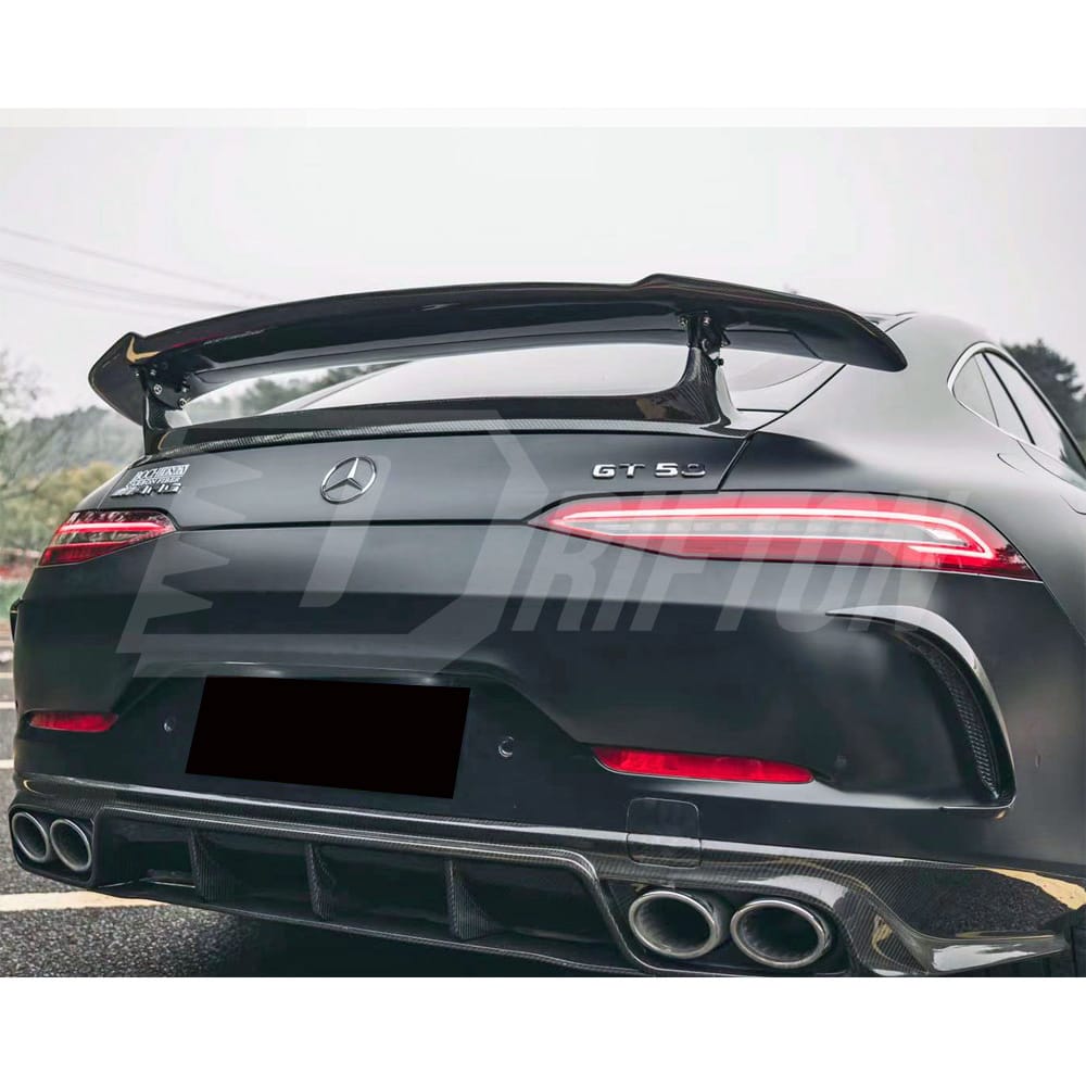 Paktechz Style Dry Carbon Fiber Rear Diffuser For Mercedes Benz AMG GT53 2019-2022