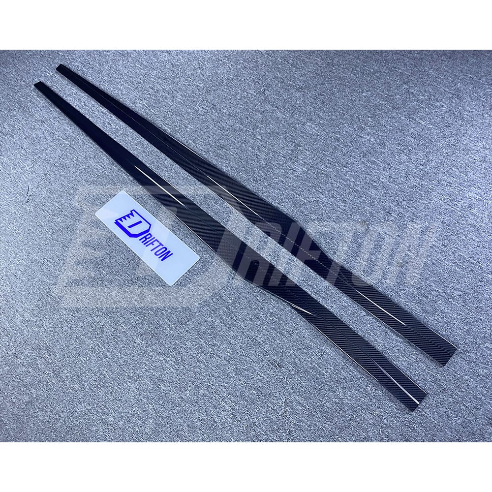 R44 Style Dry Carbon Fiber Side Skirt For BMW G87 M2 2023-Present