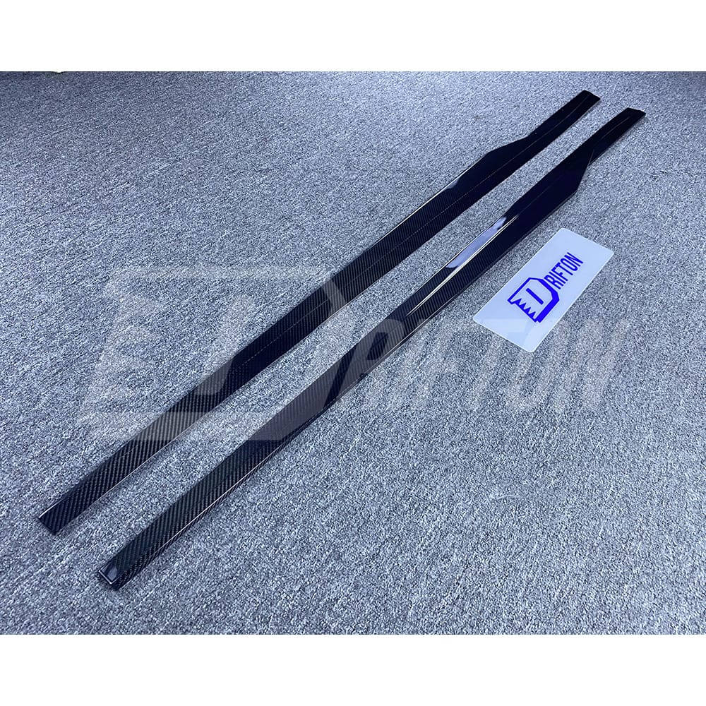 R44 Style Dry Carbon Fiber Side Skirt For BMW G87 M2 2023-Present