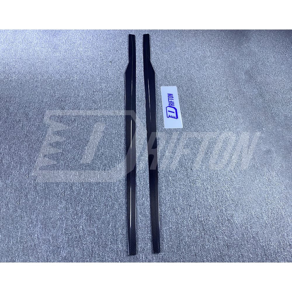 R44 Style Dry Carbon Fiber Side Skirt For BMW G87 M2 2023-Present