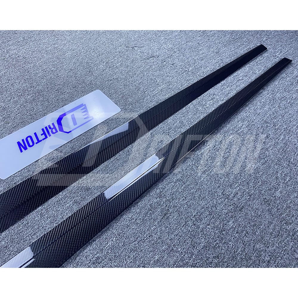 R44 Style Dry Carbon Fiber Side Skirt For BMW G87 M2 2023-Present