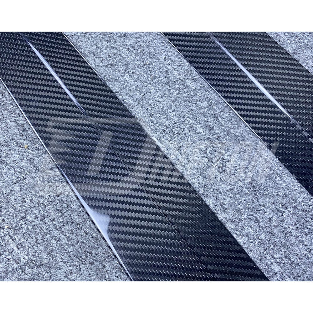 R44 Style Dry Carbon Fiber Side Skirt For BMW G87 M2 2023-Present