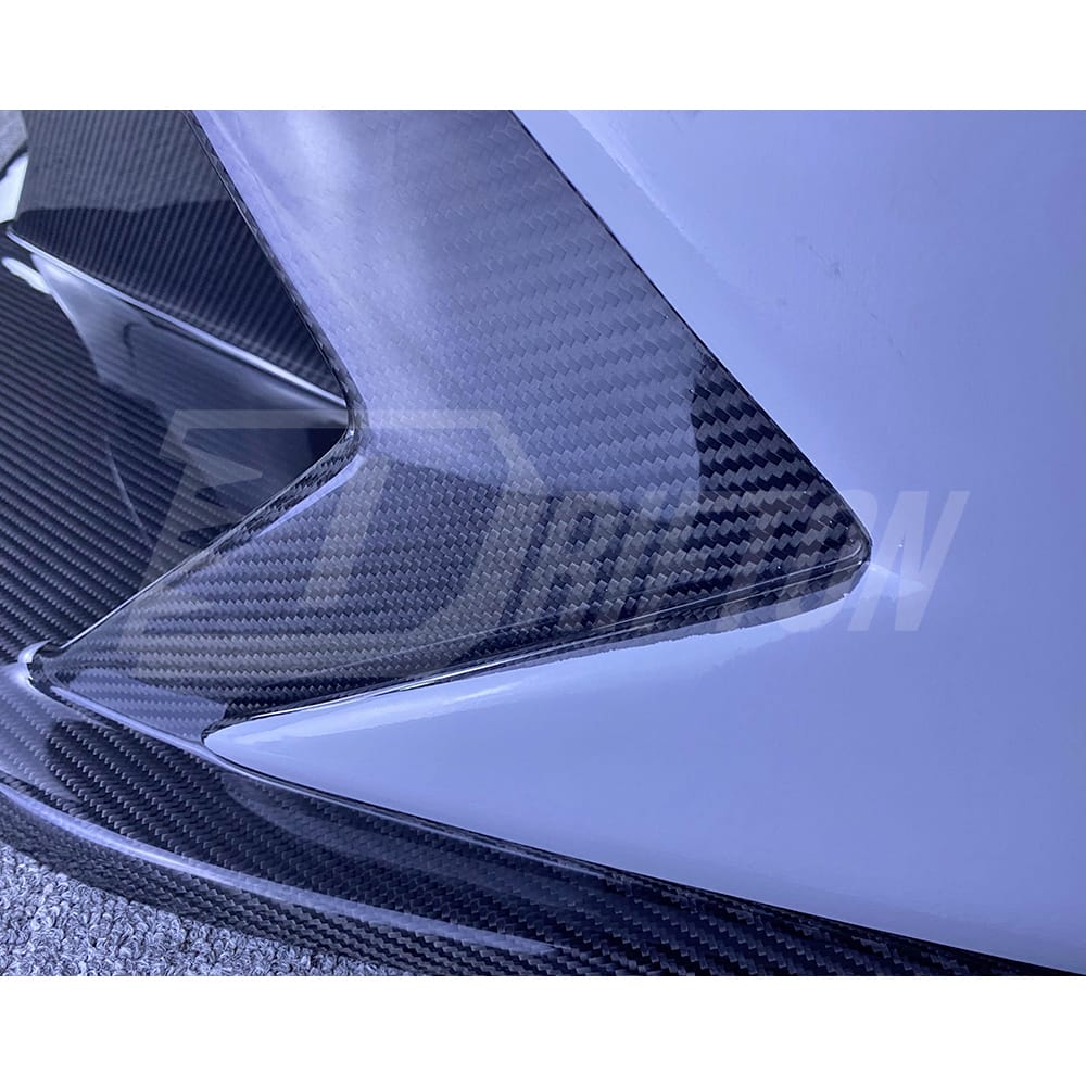 Vorsteiner-Style Half Dry Carbon Fiber Front Bumper For Lamborghini Huracan LP610-4 2014-2018