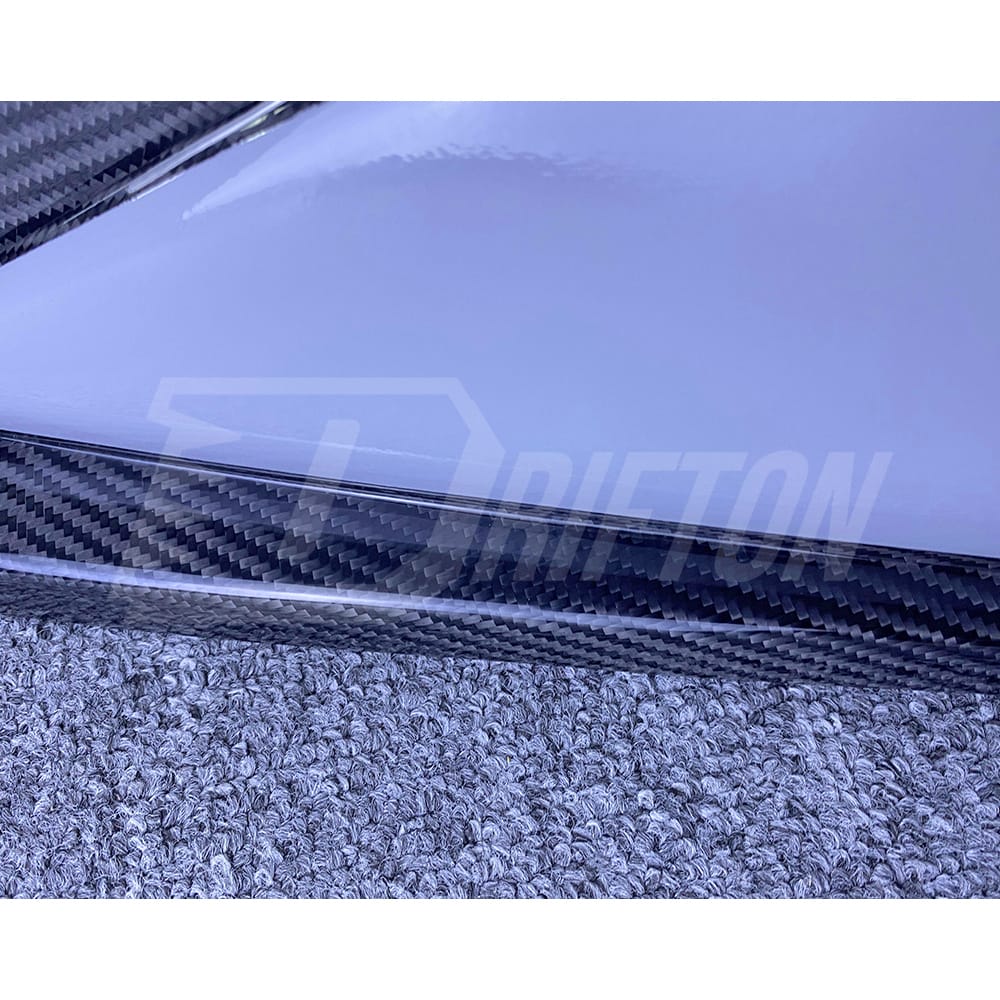 Vorsteiner-Style Half Dry Carbon Fiber Front Bumper For Lamborghini Huracan LP610-4 2014-2018