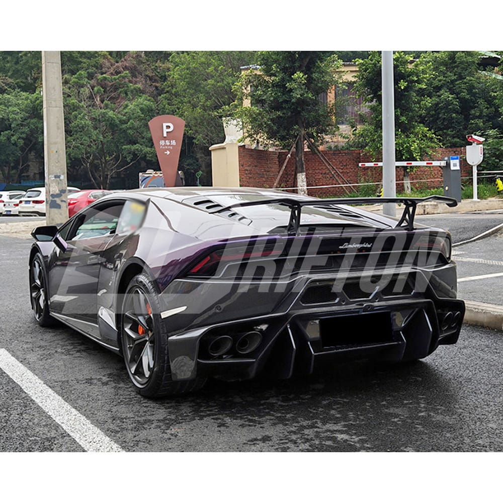 Vorsteiner-Style Half Dry Carbon Fiber Front Bumper For Lamborghini Huracan LP610-4 2014-2018