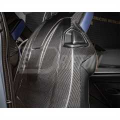 Dry Carbon Fiber Seat Back Cover Trim Kits Set For BMW M2 G87 M3 M4 G80 G81 G82 G83