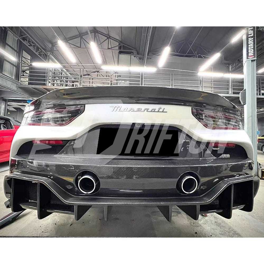 Aria Style Dry Carbon Fiber Rear Spoiler For Maserati MC20
