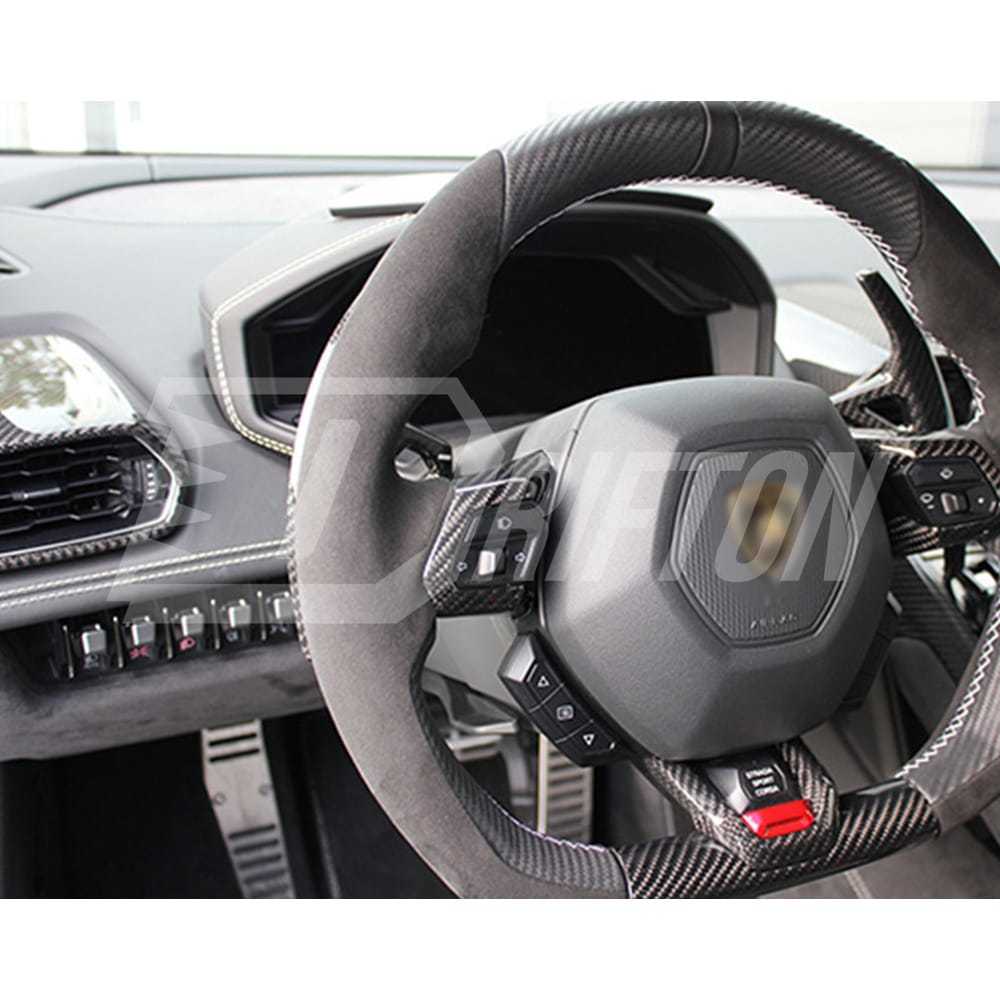 Dry Carbon Fiber Interiors Kits AC Panels Trim Caps For Lamborghini Huracan LP610 & LP580 & EVO & Tecnica LHD RHD 2014-2025