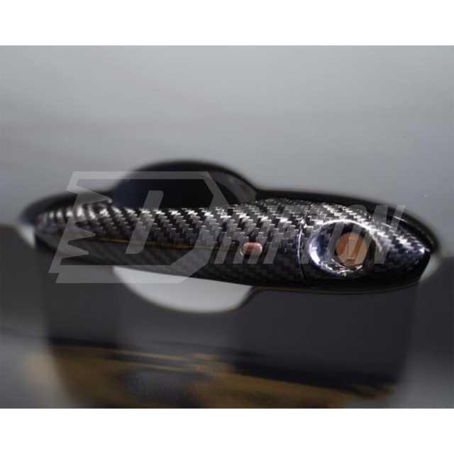 Dry Carbon Fiber Door Handle Cover For Alfa Romeo Giulia Quadrifoglio 2016-2023