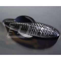 Dry Carbon Fiber Door Handle Cover For Alfa Romeo Giulia Quadrifoglio 2016-2023