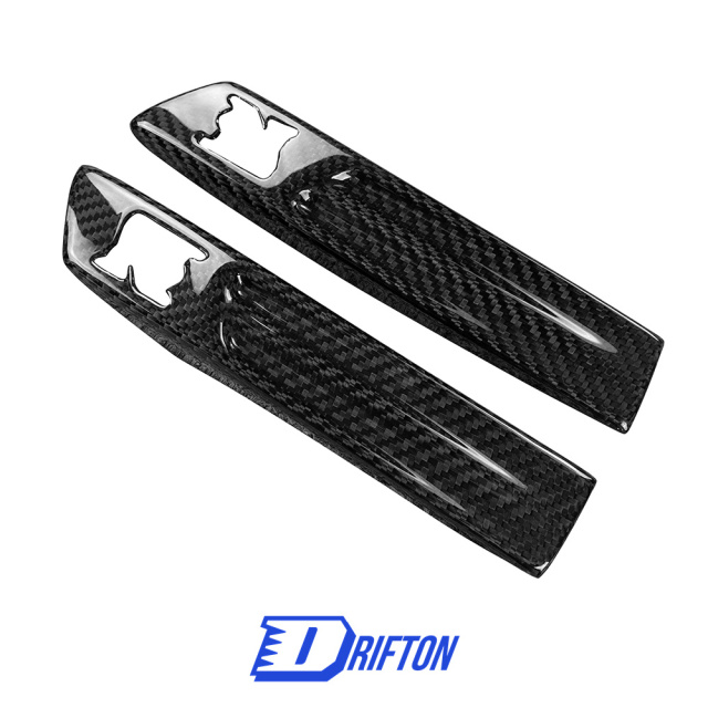 Dry Carbon Fiber Fender Emblem Cover For Nissan R35 GTR 2008-2016