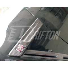 Dry Carbon Fiber Fender Emblem Cover For Nissan R35 GTR 2008-2016