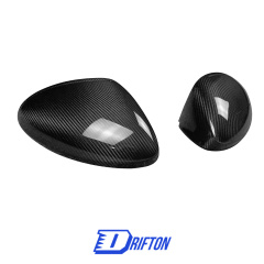 Dry Carbon Fiber Mirror Cap For Porsche 718 Cayman Boxster 2016-2025