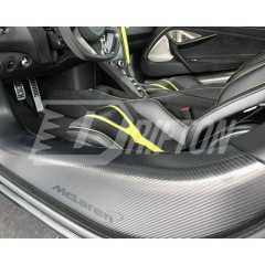 Dry Carbon Fiber Threshold Door Sills For Mclaren 720S 2017-2023