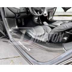 Dry Carbon Fiber Threshold Door Sills For Mclaren 720S 2017-2023