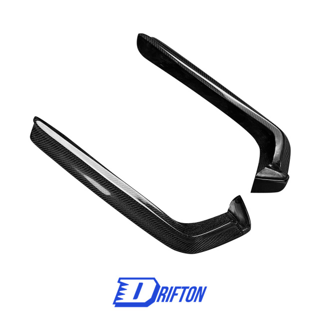 OEM V-Spec Nismo Z-tune Style Carbon Fiber Rear Bumper Extensions For Nissan R34 GTR 1998-2002