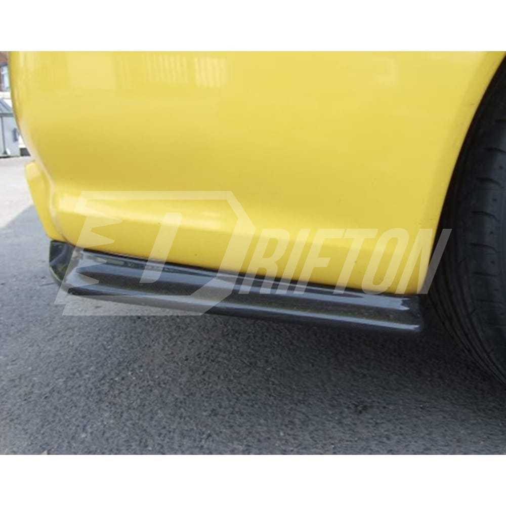 OEM V-Spec Nismo Z-tune Style Carbon Fiber Rear Bumper Extensions For Nissan R34 GTR 1998-2002