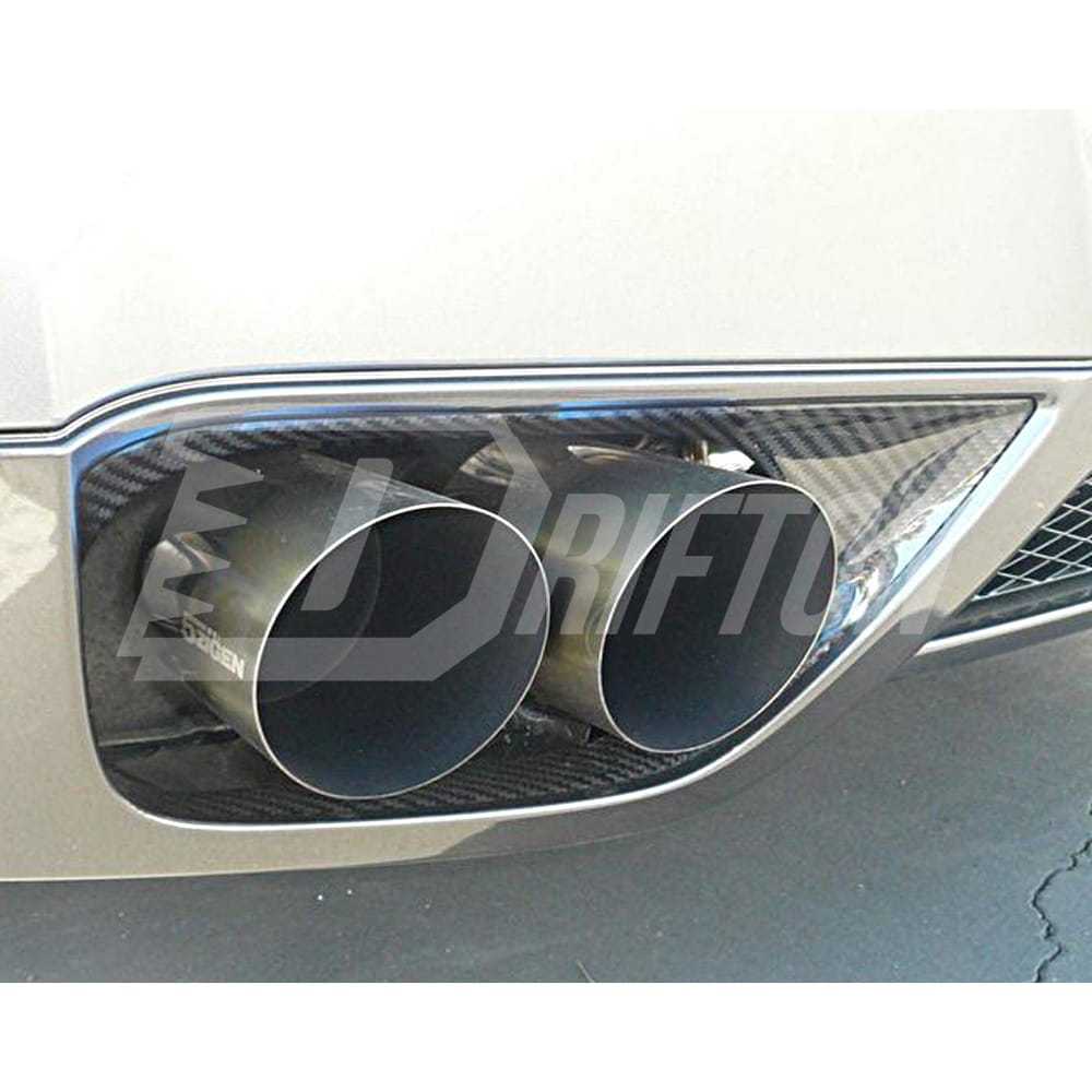 OEM Style Carbon Fiber Exhaust Surround Trim For Nissan R35 GTR 2008-2016