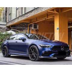 Paktechz Style Dry Carbon Fiber Front Lip For Mercedes Benz AMG GT53 2019-2022