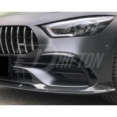 Paktechz Style Dry Carbon Fiber Front Lip For Mercedes Benz AMG GT53 2019-2022