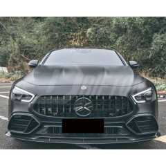 Paktechz Style Dry Carbon Fiber Front Lip For Mercedes Benz AMG GT53 2019-2022