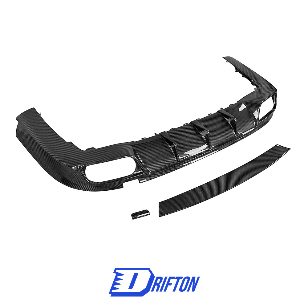 Paktechz Style Dry Carbon Fiber Rear Diffuser For Mercedes Benz AMG GT53 2019-2022
