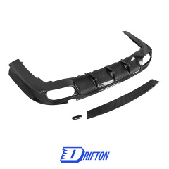 Paktechz Style Dry Carbon Fiber Rear Diffuser For Mercedes Benz AMG GT53 2019-2022