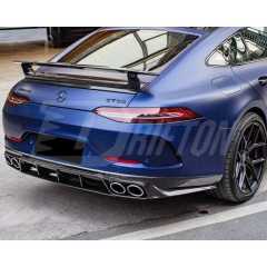 Paktechz Style Dry Carbon Fiber Rear Diffuser For Mercedes Benz AMG GT53 2019-2022