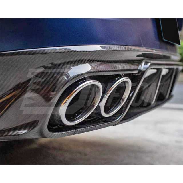 Paktechz Style Dry Carbon Fiber Rear Diffuser For Mercedes Benz AMG GT53 2019-2022