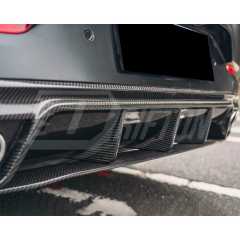 Paktechz Style Dry Carbon Fiber Rear Diffuser For Mercedes Benz AMG GT53 2019-2022