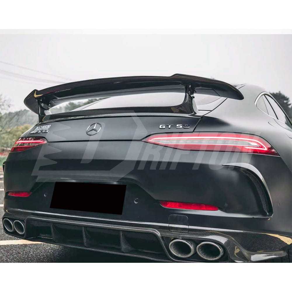 Paktechz Style Dry Carbon Fiber Rear Diffuser For Mercedes Benz AMG GT53 2019-2022